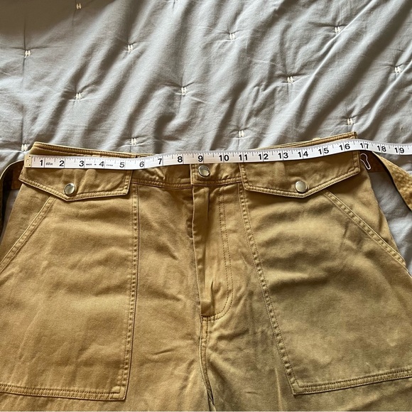 NWOT Staud Women's Brayden Wide Leg Jean Pant Rosemary Size 8 - Picture 12 of 15